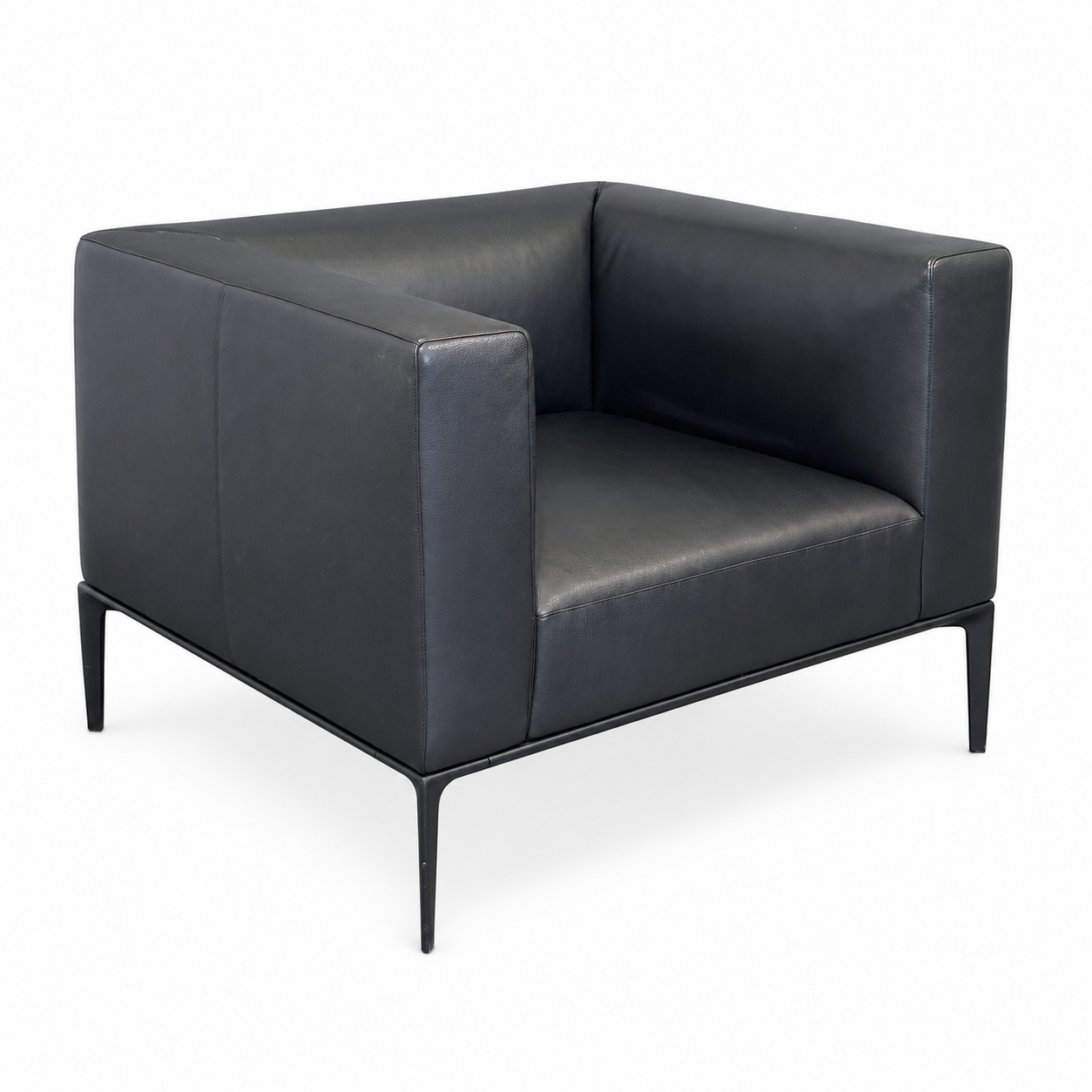 Walter Knoll Jaan Sessel Leder schwarz