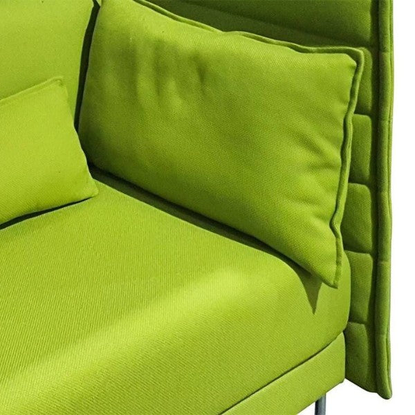 Vitra Alcove Highback 3-Sitzer lemon