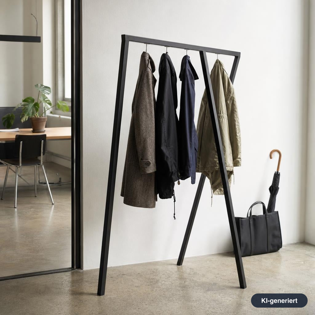HAY Loop Garderobe groß schwarz