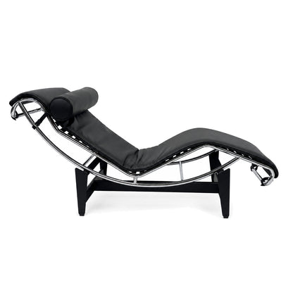 Cassina LC4 Chaiselongue Liege Leder schwarz