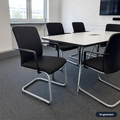 Steelcase Northside Freischwinger schwarz
