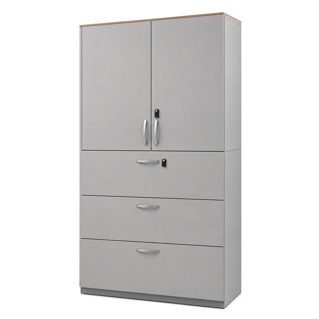 Steelcase Aktenschrank 6OH mit HR-Auszügen