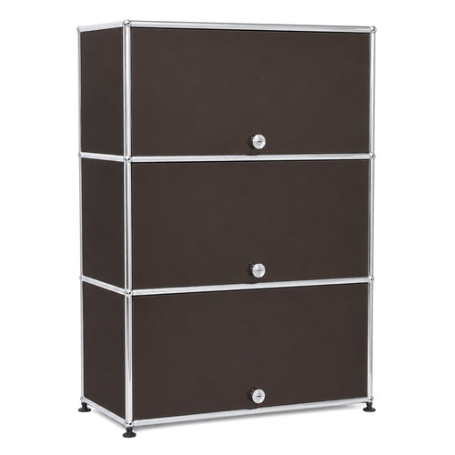 USM Haller Highboard 1x3 braun