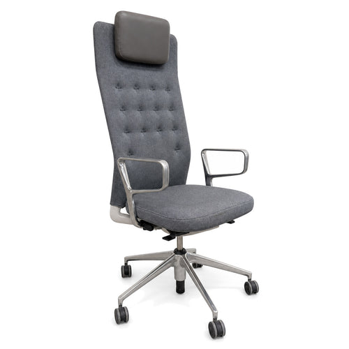 Vitra ID Trim L grau/blau