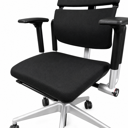 Steelcase Please schwarz/silber