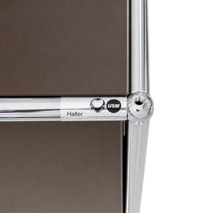 USM Haller Highboard 1x3 braun