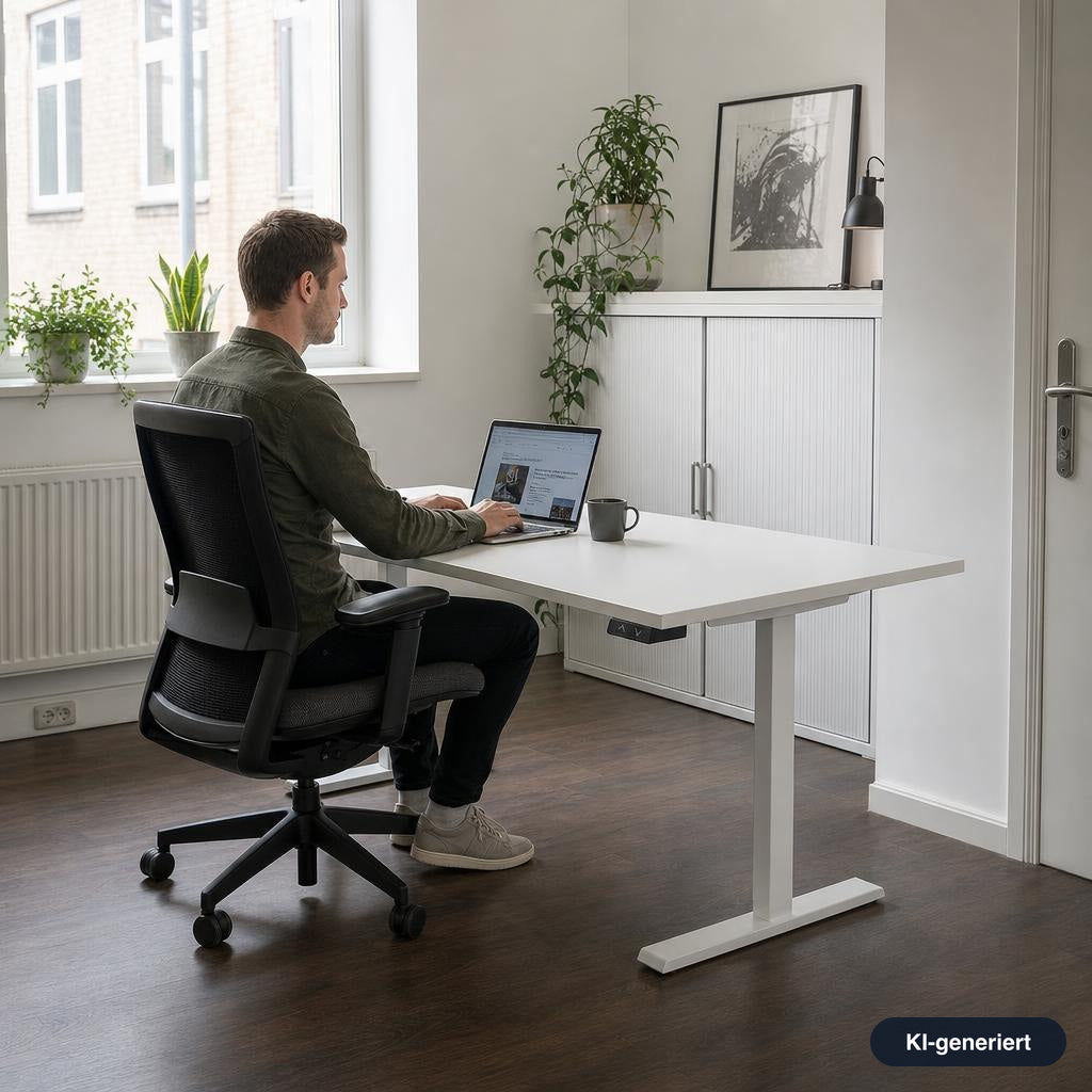 PAKET: 4x EHV-1 weiß (elektr. höhenverst.) 120x80cm