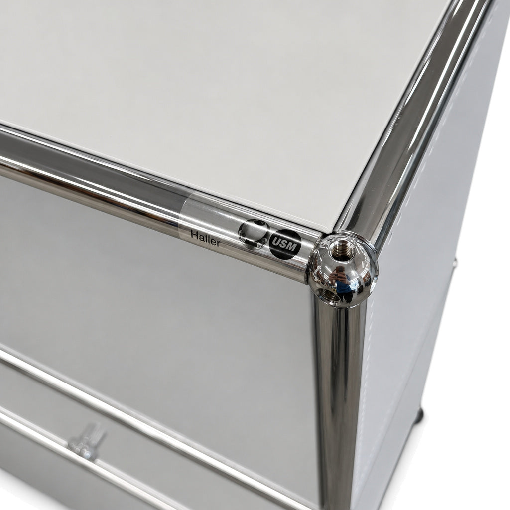 USM Haller Highboard 2x3 Lichtgrau