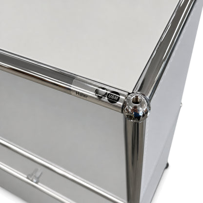 USM Haller Highboard 2x3 Lichtgrau