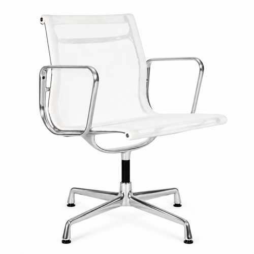 Vitra EA 108 Netz weiß Alu