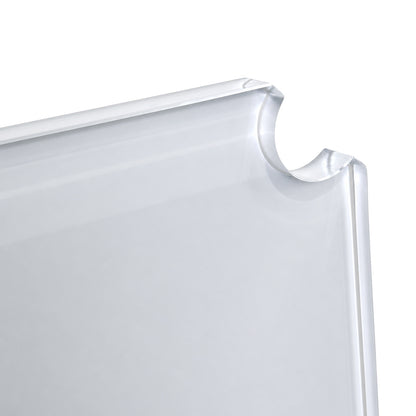USM Haller Tisch 100x100cm Glas weiß unterlackiert