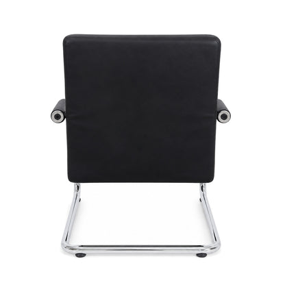 Vitra Visa Lounge Leder schwarz