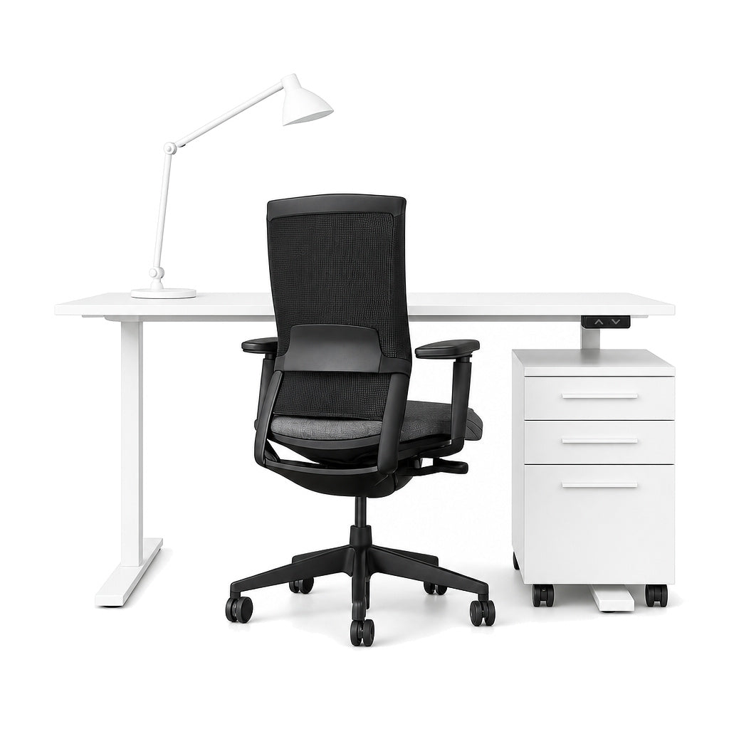PAKET: 4x EHV-1 weiß (elektr. höhenverst.) 140x80cm