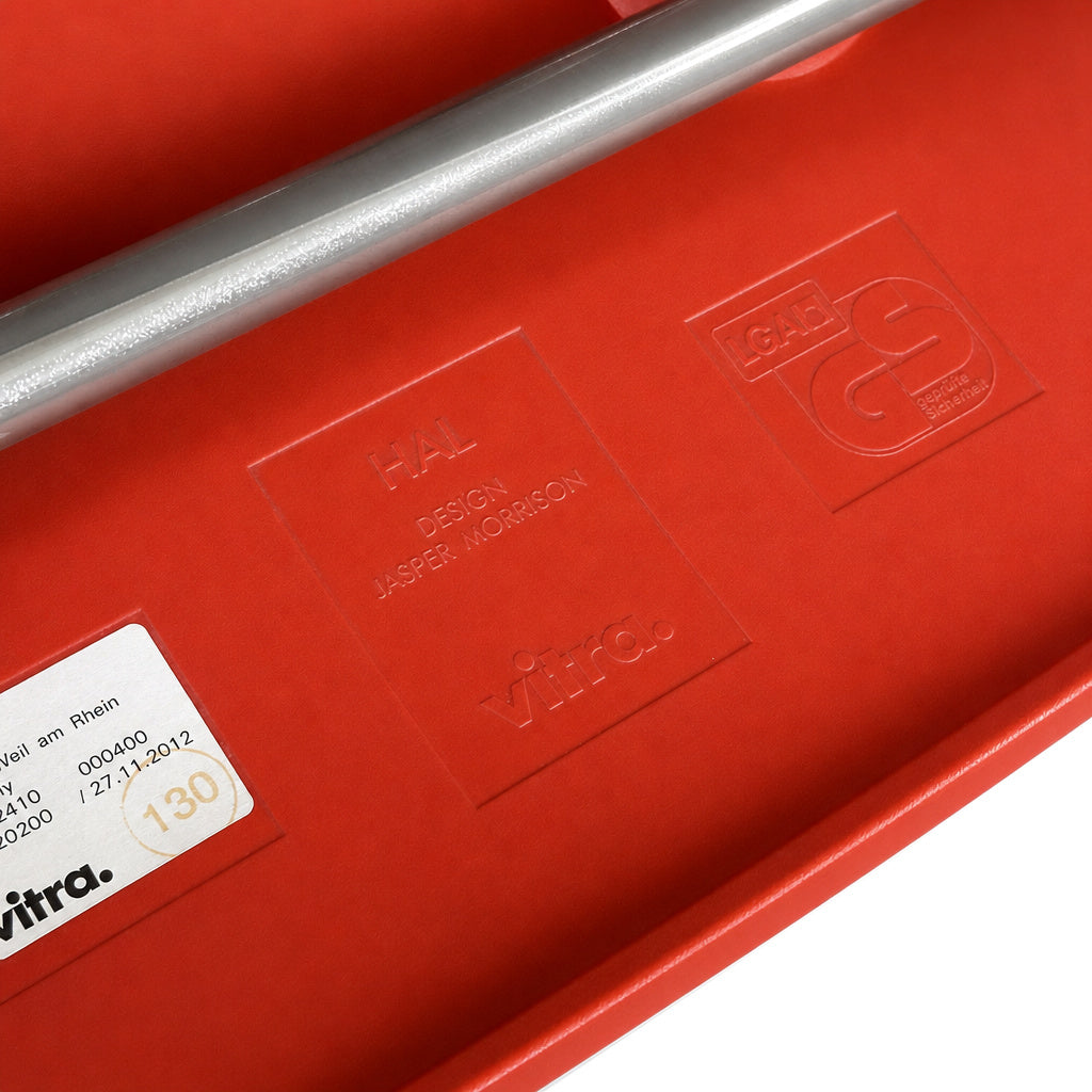 Vitra HAL Schalenstuhl rot
