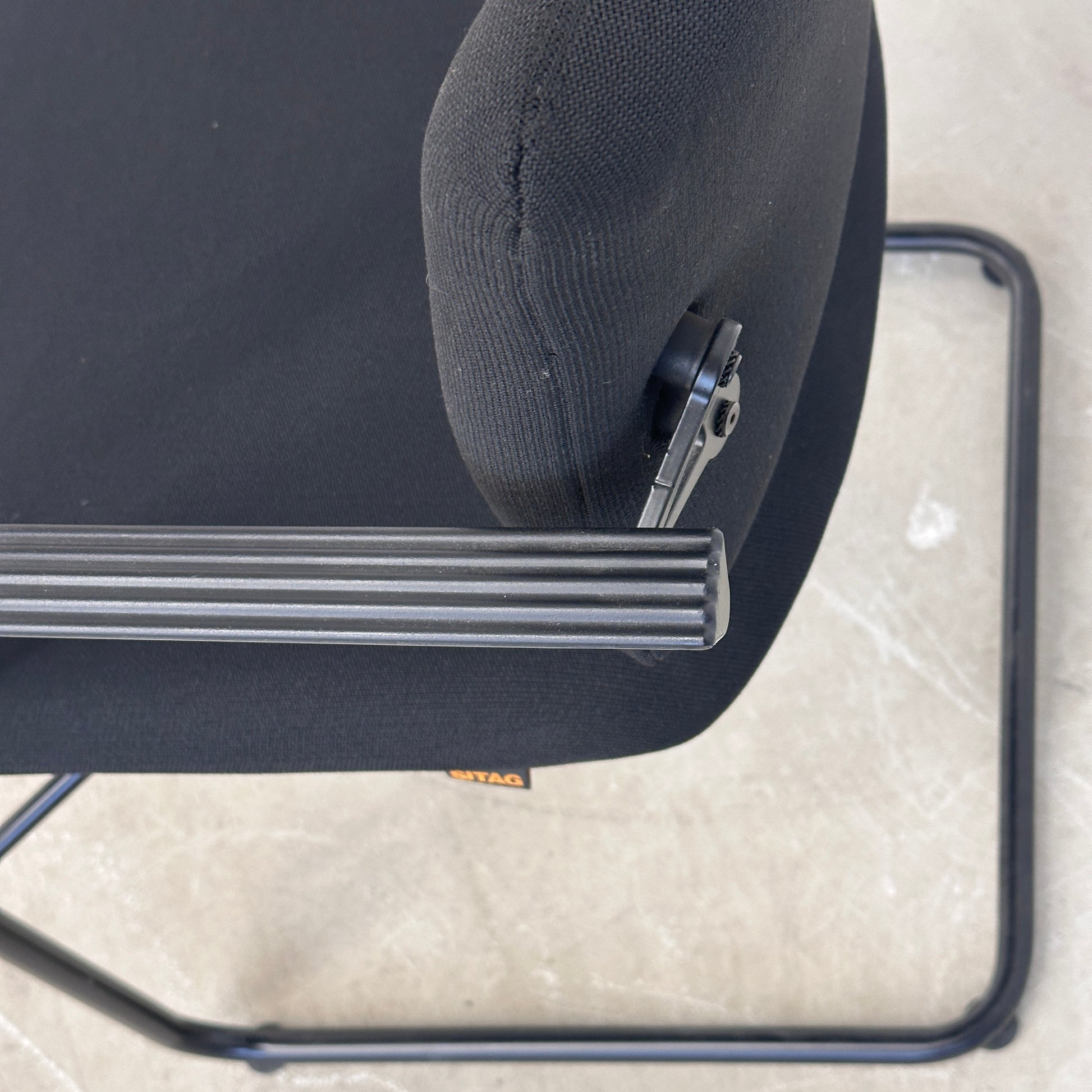 Sitag Strato-Sit Stoff schwarz