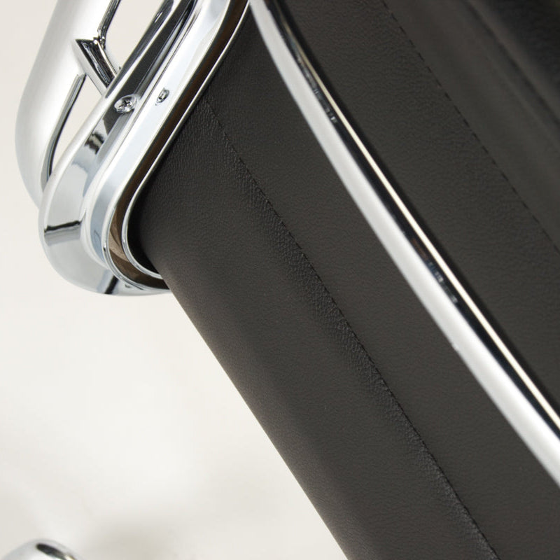 Vitra EA 217 beidseitig Leder schwarz