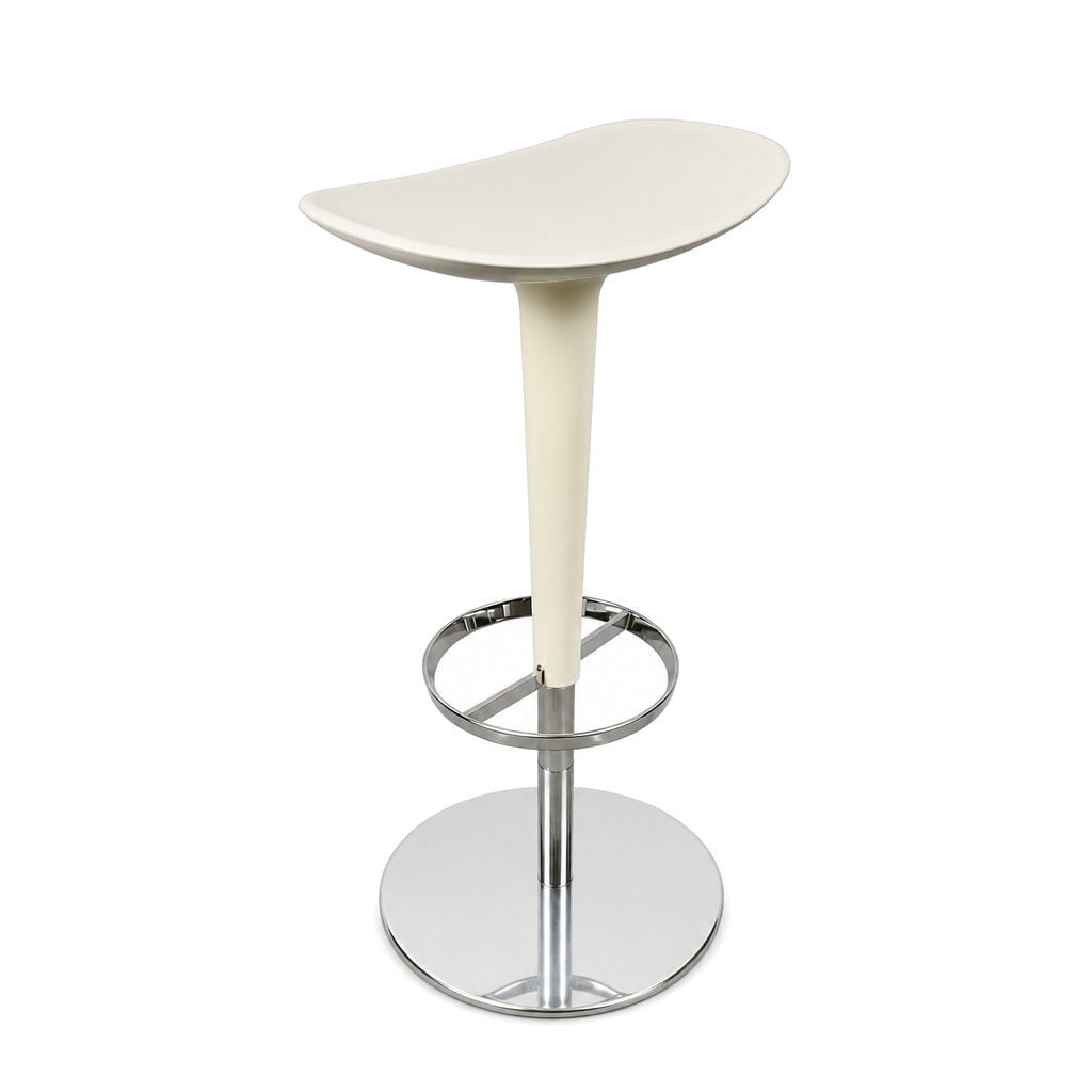 Arper Babar Barhocker weiß/creme
