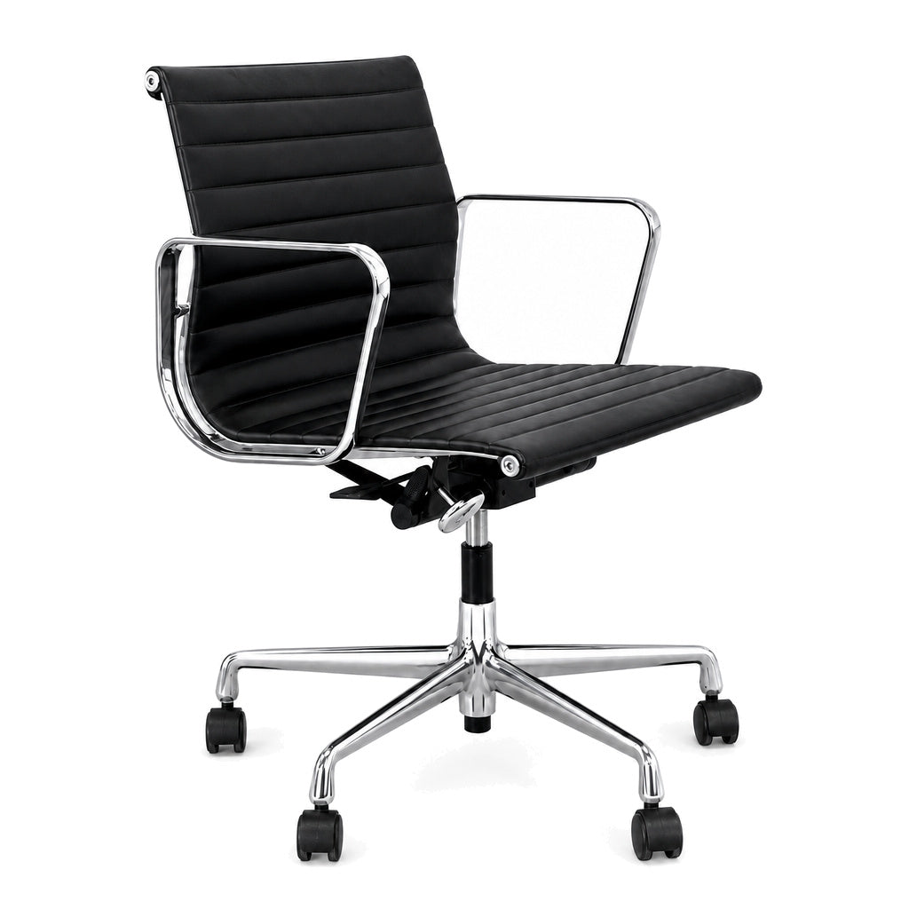 Vitra EA 117 Leder schwarz