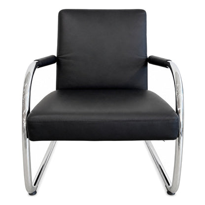 Vitra Visa Lounge Leder schwarz