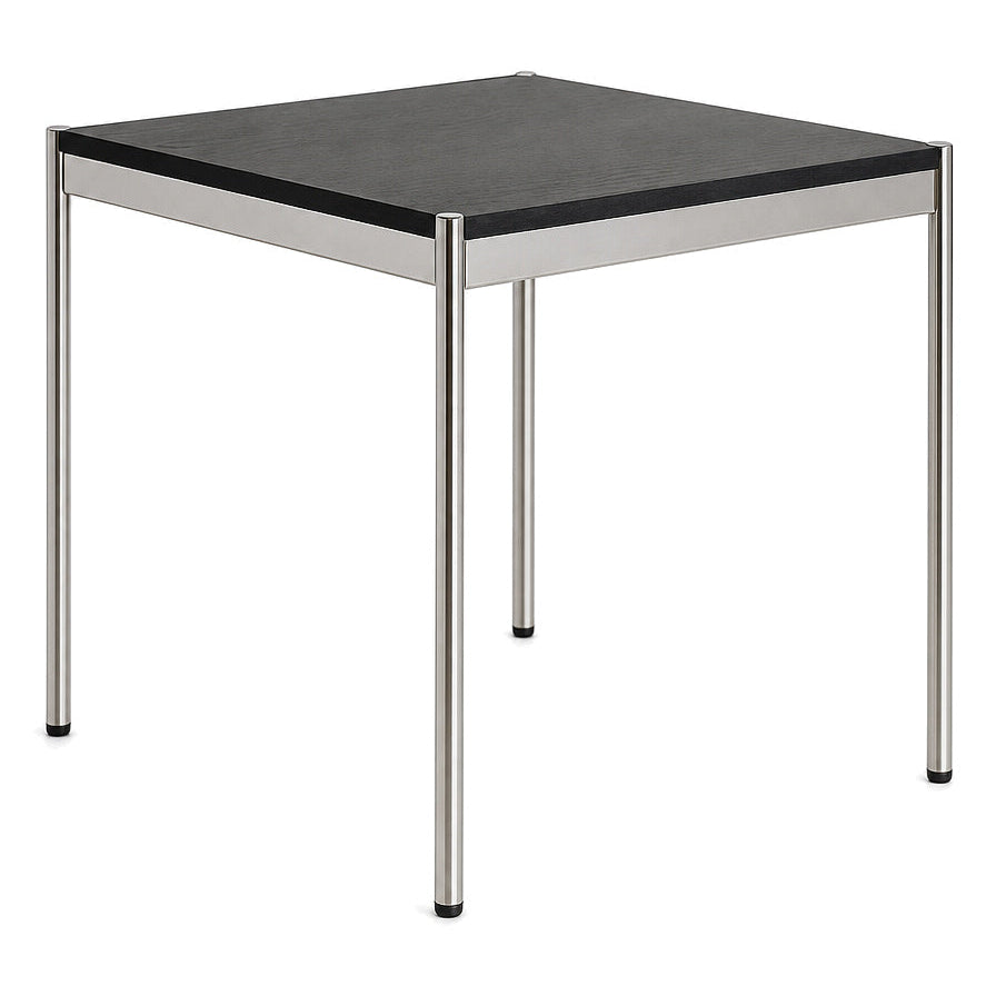 USM Haller Tisch 75x75cm Eiche schwarz · NEU