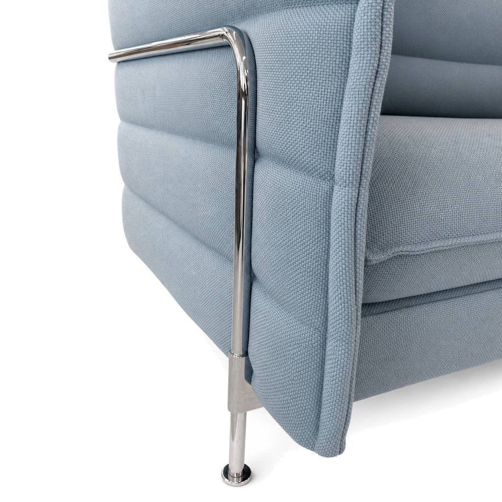 Vitra Alcove Highback 3-Sitzer hellblau