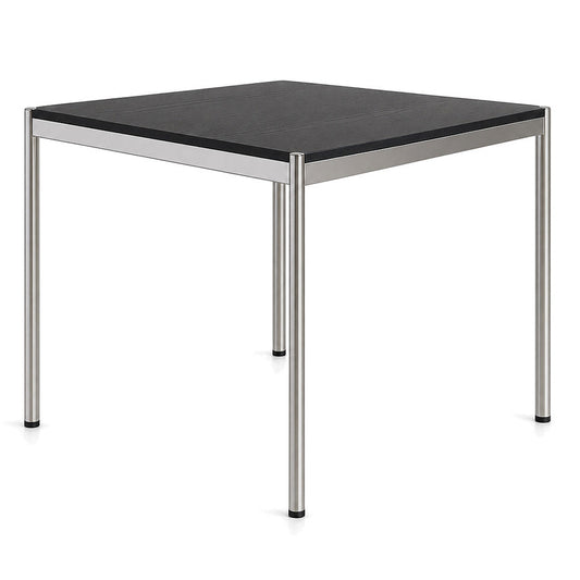 USM Haller Tisch 100x100cm Eiche schwarz · NEU