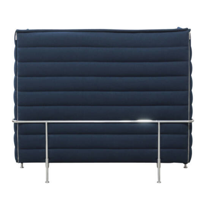Vitra Alcove Highback 2-Sitzer Sofa dunkelblau
