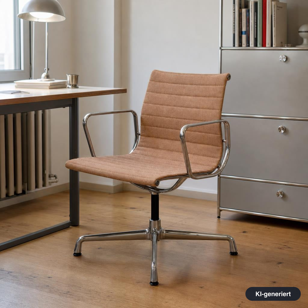Vitra EA 104 Hopsak Cognac/Elfenbein