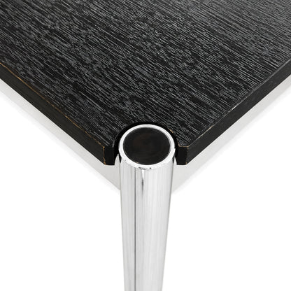 USM Haller Tisch Eiche schwarz 70x70cm