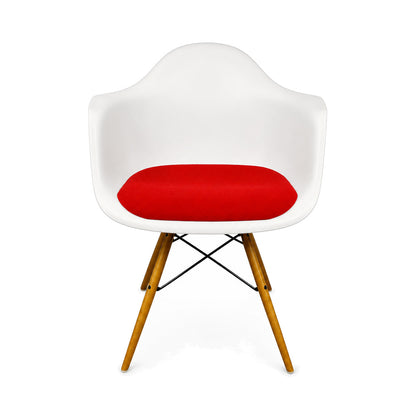 Vitra DAW Eames Plastic Armchair weiß/rot
