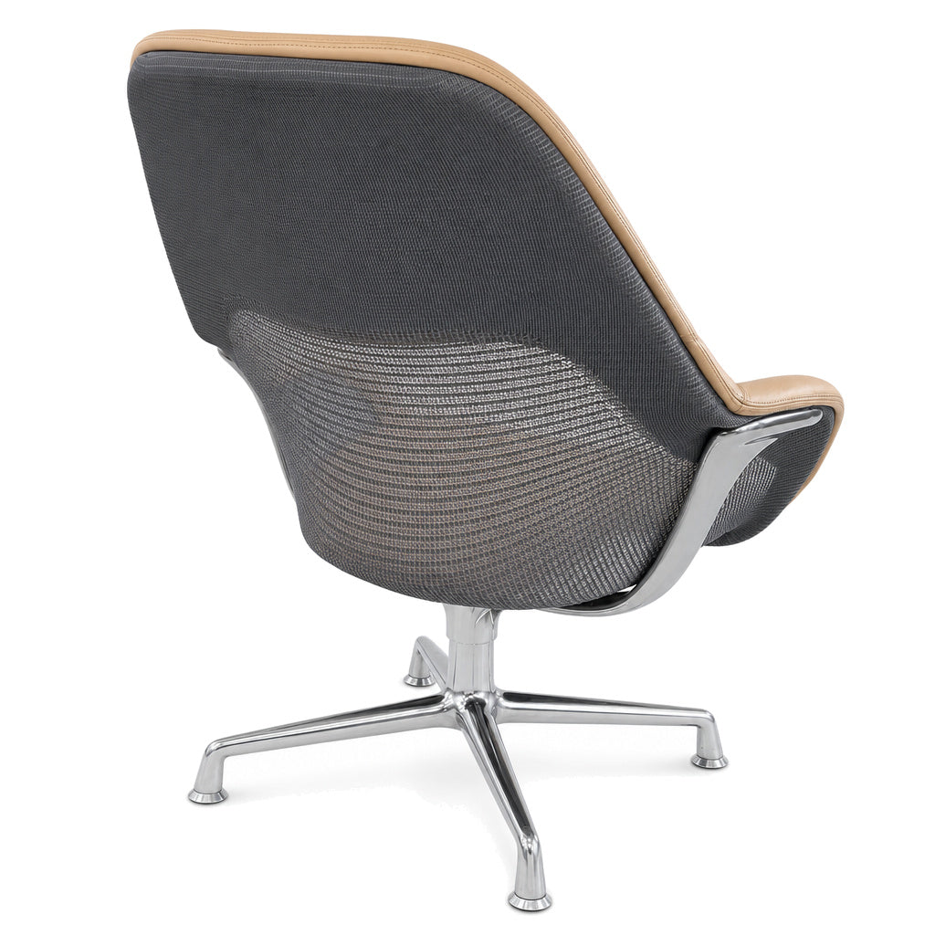 Coalesse SW_1 Lounge & Conference Chair Leder