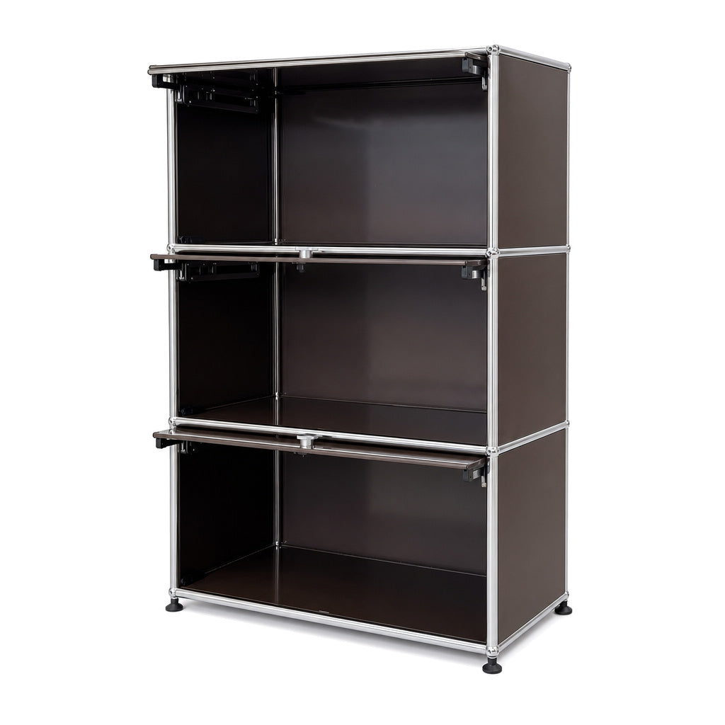 USM Haller Highboard 1x3 braun