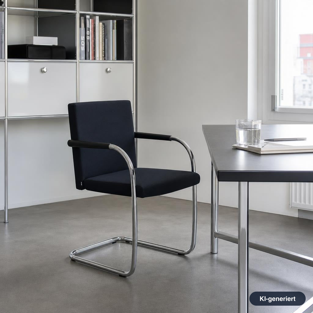 Vitra Visasoft Stoff schwarz