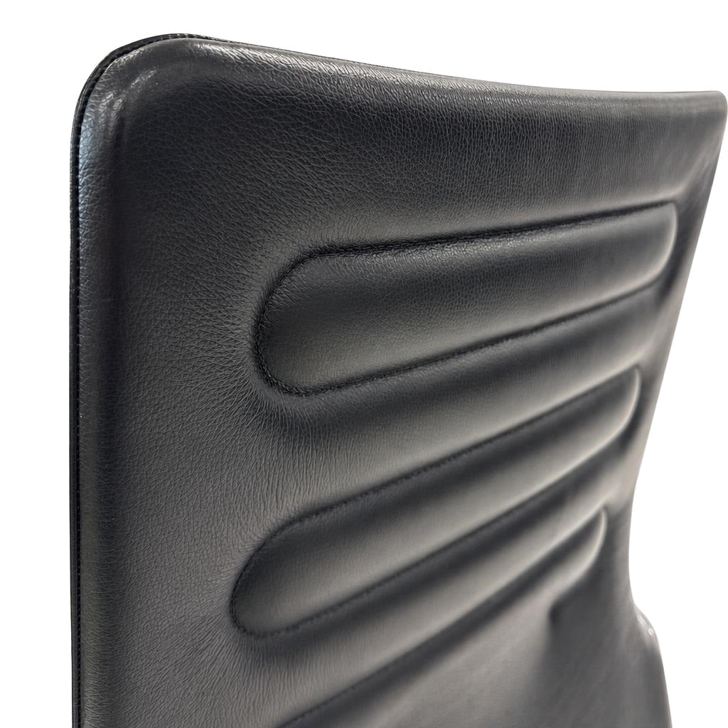 VItra AC4 Work Bürostuhl Leder schwarz