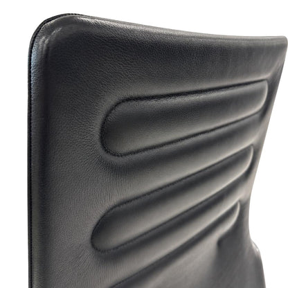 VItra AC4 Work Bürostuhl Leder schwarz
