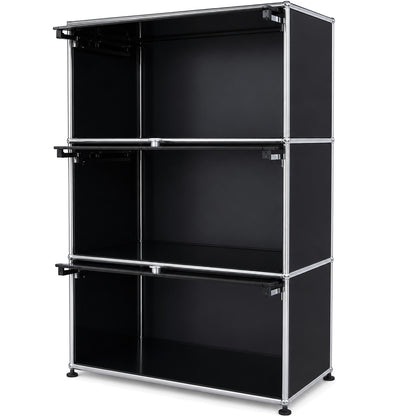 USM Haller Highboard 1x3 Schwarz