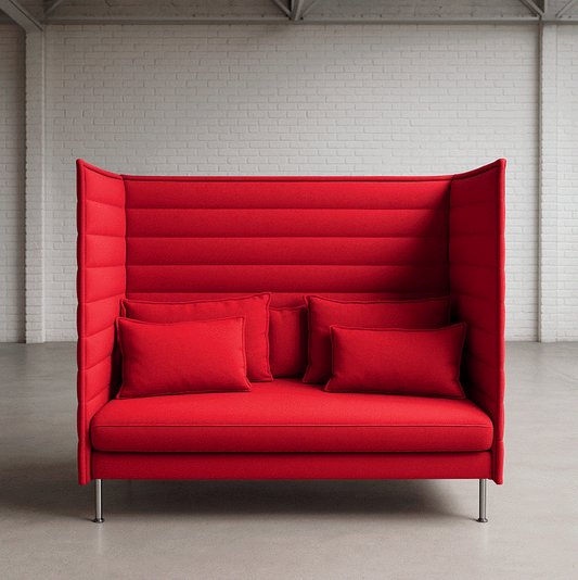 Vitra Alcove Highback 2-Sitzer rot (Kopie)