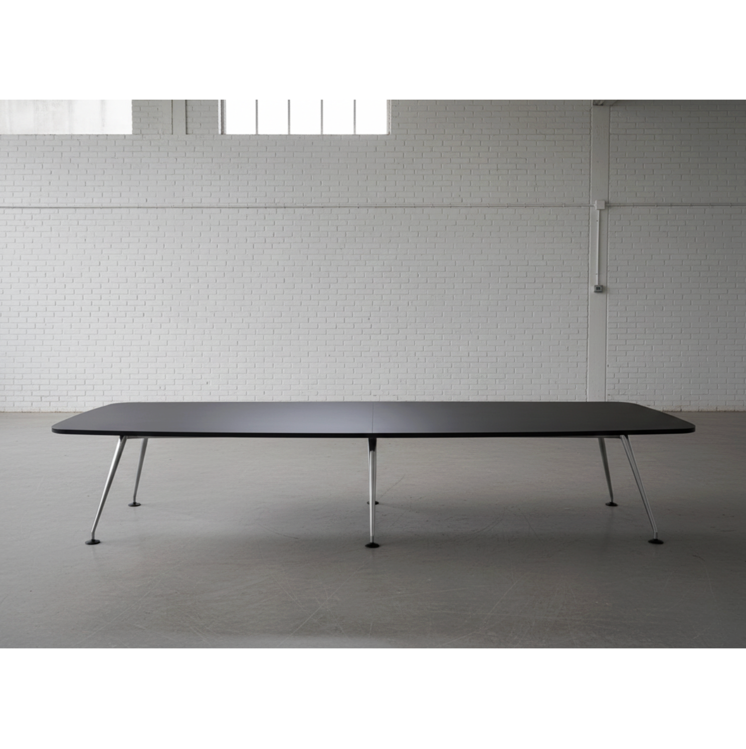 Vitra Medamorph Konferenztisch schwarz 380x130cm
