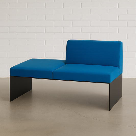 Brunner banc 2-Sitzer blau