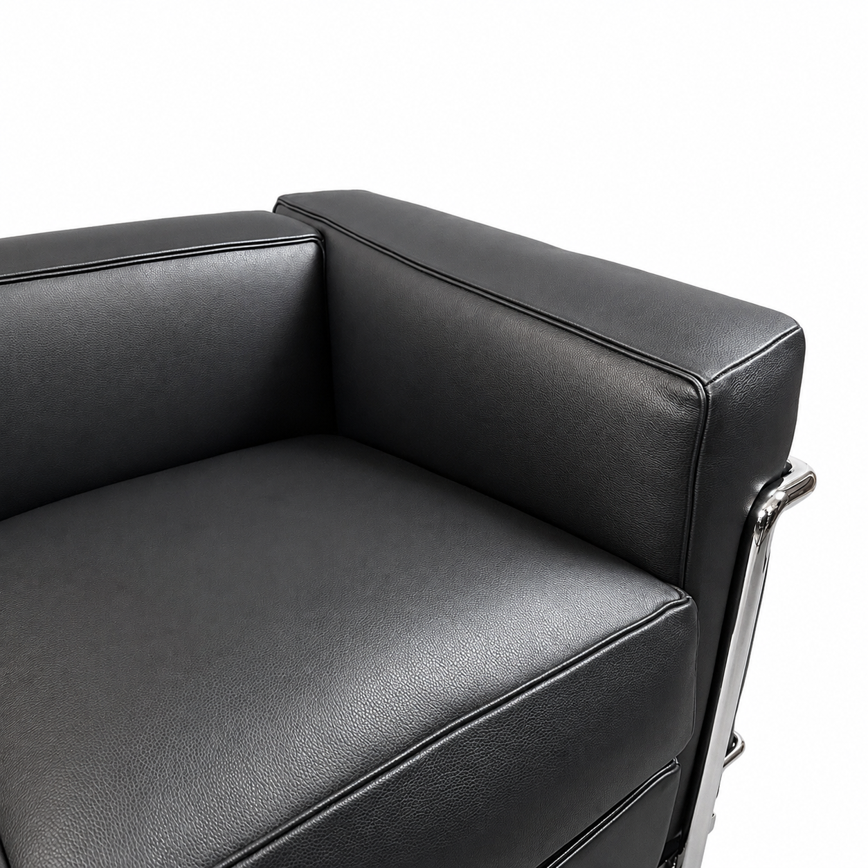 Cassina LC2 2-Sitzer Leder schwarz [NEUWARE]