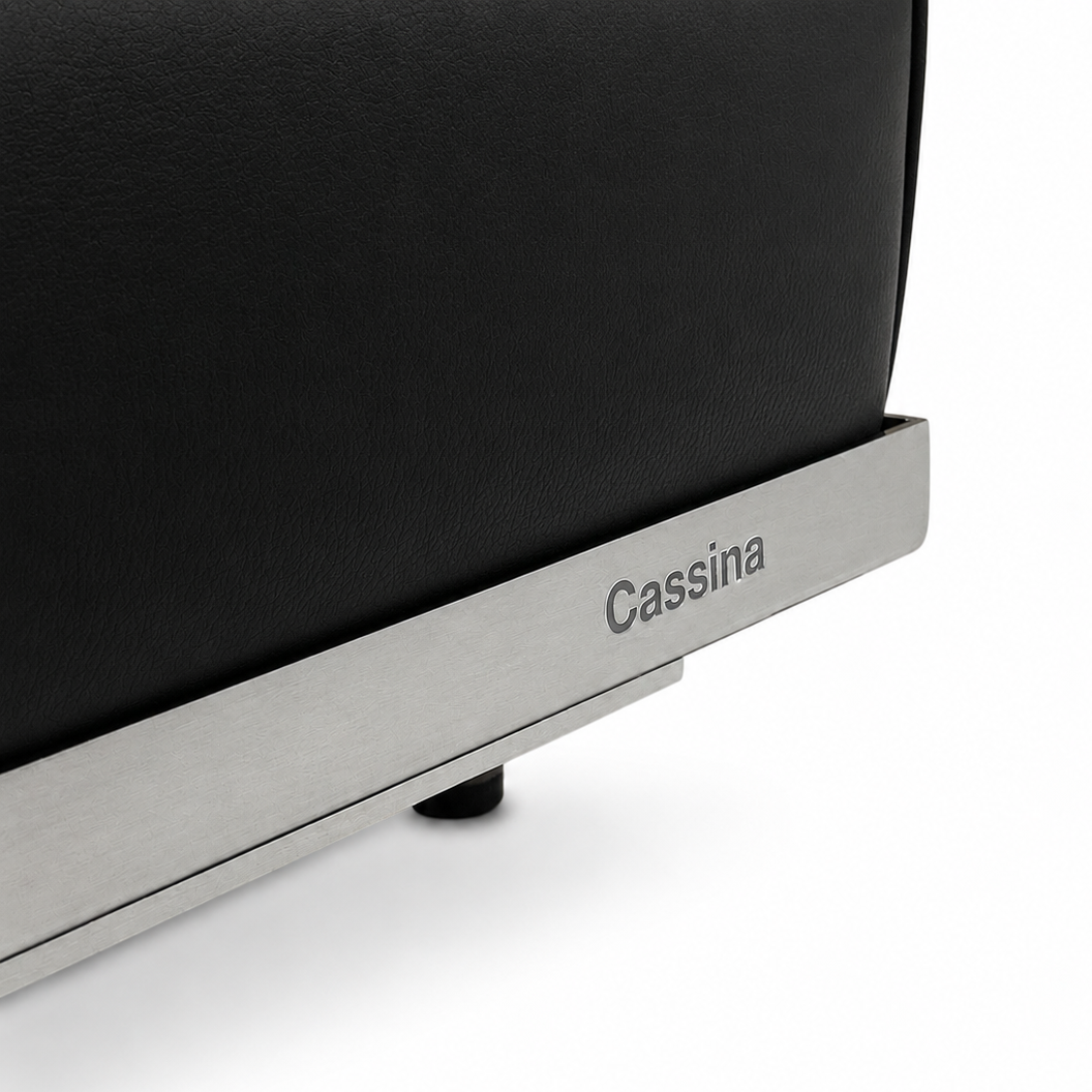 Cassina LC2 2-Sitzer Leder schwarz [NEUWARE]