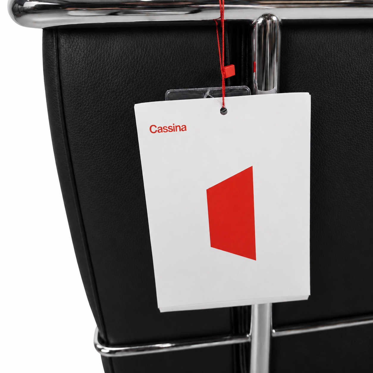 Cassina LC2 2-Sitzer Leder schwarz [NEUWARE]