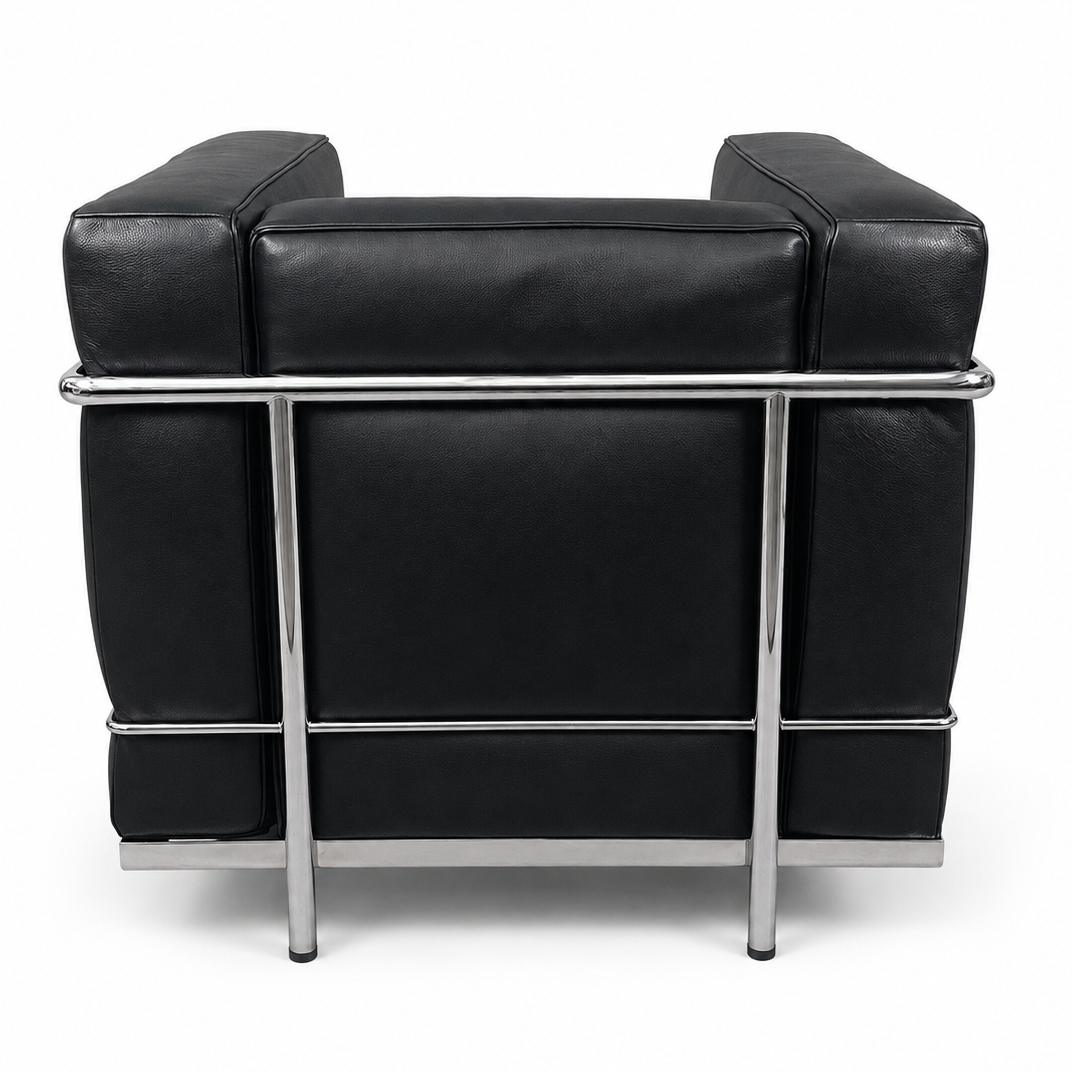 Cassina LC2 Sessel Leder schwarz