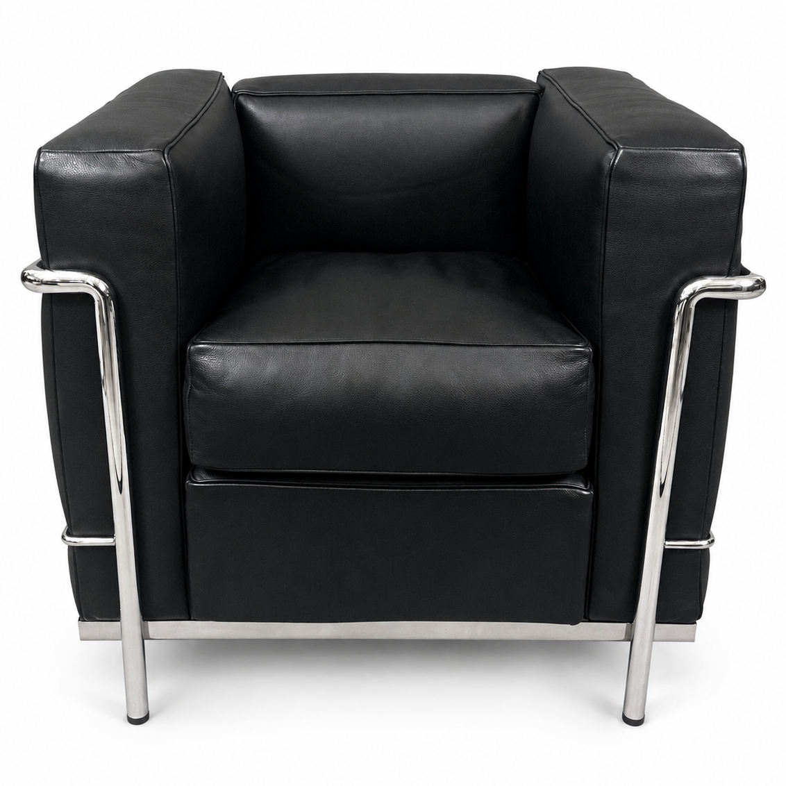 Cassina LC2 Sessel Leder schwarz [NEUWARE]