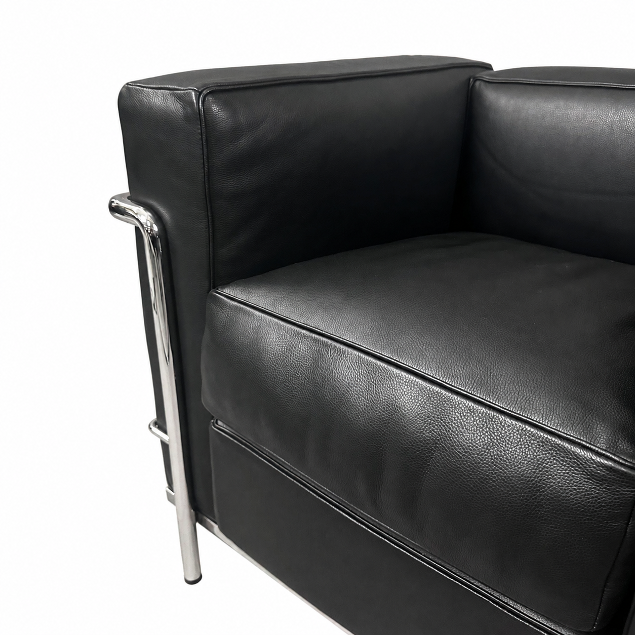 Cassina LC2 Sessel Leder schwarz [NEUWARE]