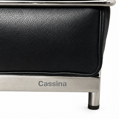 Cassina LC2 Sessel Leder schwarz [NEUWARE]