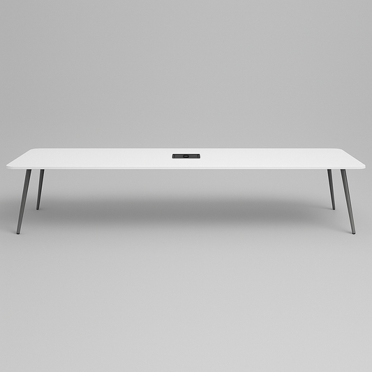 Steelcase Konferenztisch Potrero 415 Light Table 350 x 92cm mit Mediakit