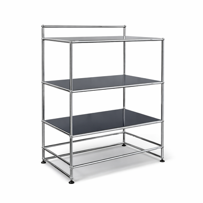 USM Haller Bar / Rednerpult 1x4 schwarz