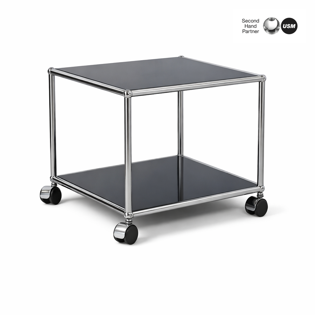 USM Haller Beistelltisch 50x39,5 schwarz