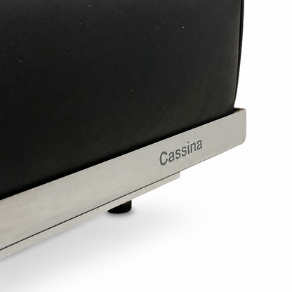 Cassina LC2 3-Sitzer Leder schwarz